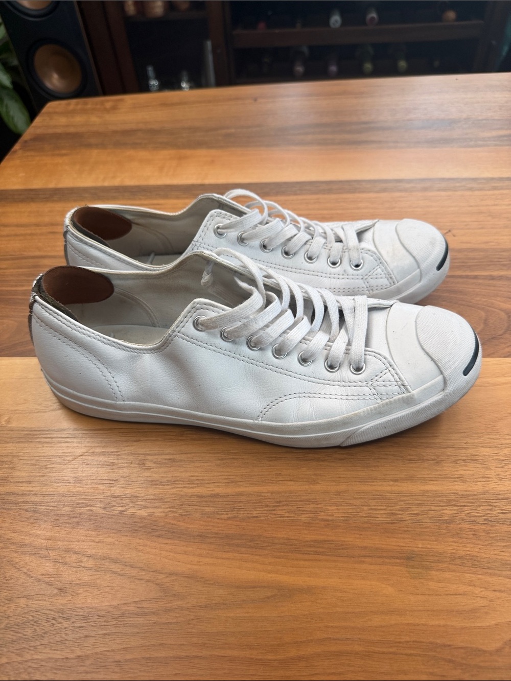 Converse Jack Purcell White Leather Sneakers